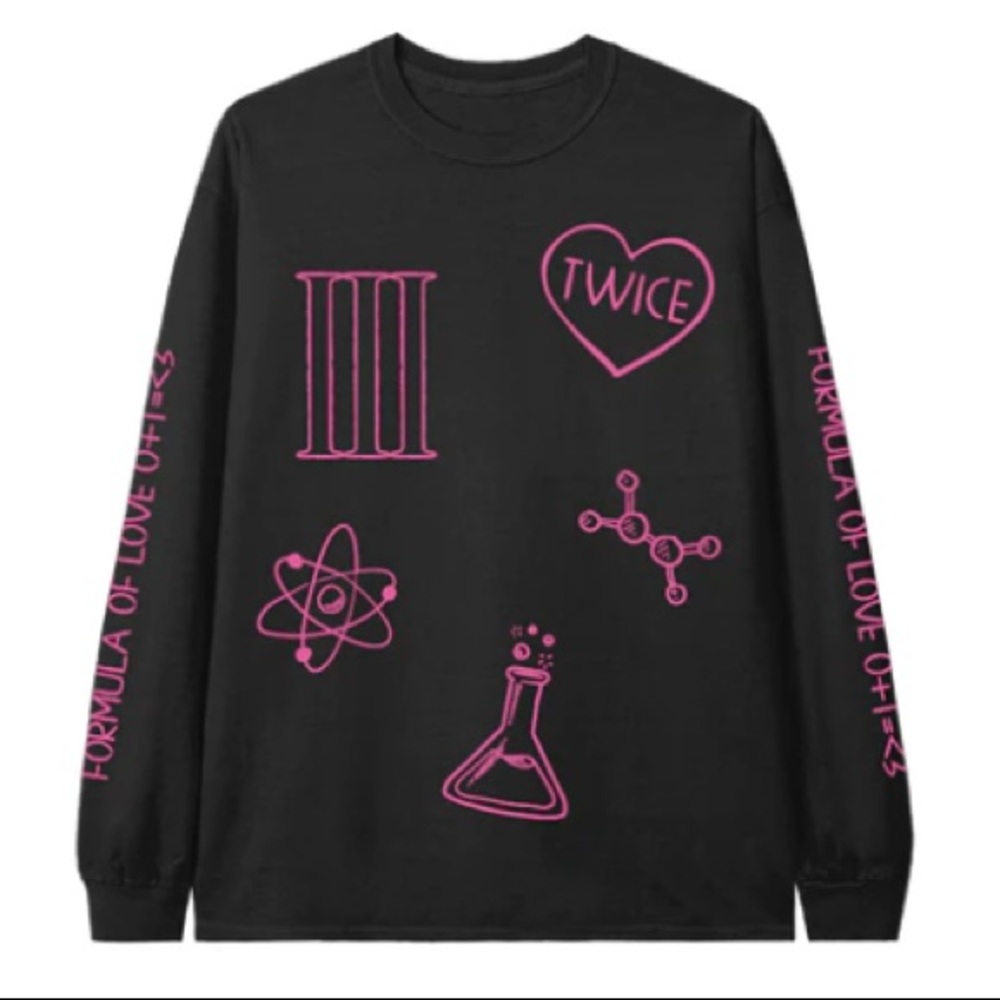 TWICE Formula of Love tour shirt